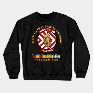 430th Tactical Fighter Squadron w VN SVC Crewneck Sweatshirt